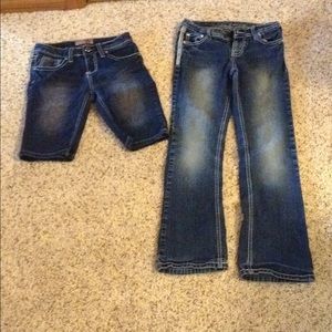 Size 10 jeans and capris bundle